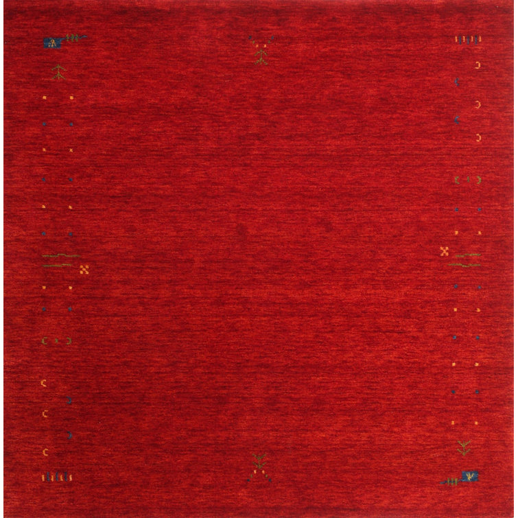 East Urban Home Red Area Rug Wayfair